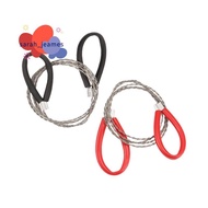 2 Pack PVC Pipe Cable Saw Stainless Steel Wire Saw Hand Pocket String Rope Saw Emergency Survival Wi