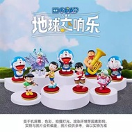 正版 Doraemon 多啦A夢 地球交響樂系列盲盒 大雄週邊潮玩 手辦公仔 擺飾禮物