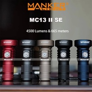 Mankerlight MC13 SE LED 4500 Lumens Type-C USB Rechargeable 18350&18650 Battery