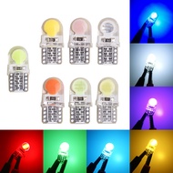 10pcs T10 w5w led 194 168 W5W COB 8 SMD 80 Lumen Silicone Bright LED pinball reading Side License Pl