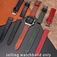 18MM genuine leather watch strap for Casio small square AE-1200WH AE-1300/1000/A159/A158 modified ge