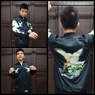 jaket sukajan japanesse culture dogtwon / jaket sukajan murayama - art02 m