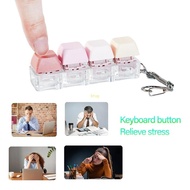 BT LED Light Keyboard Clicks Keychain Keycap Tester Option For Keyboard Clicks Toy