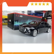 [FIRE] [hcm] 1:24 scale metal HONGQI H9 car model with led