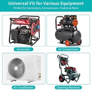 【MT】 4Pcs Round Rubber AntiVibration Mount 1x2 5 Shock Absorbing Feet for Power Tool Ramp Doors Hvac
