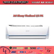 AC Sharp Thailand 1/2 PK AH-A5SAY R32 Eco New Refrigerant GaransiResmi