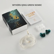 Kinera Celest Wyvern Qing หูฟังชนิดใส่ในหูแบบมีสาย 0.78 มม.2pin 10 มม.LCP ไดอะแฟรมแบบไดนามิกหูฟัง