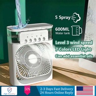 Portable USB Mini Fan Mist Fan Air Cooler Mist Fan Desktop Humidifier Cooler Spray Mist Fan Usb Air 