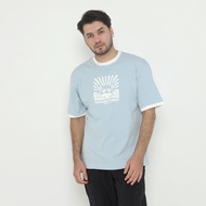 Erigo T-Shirt Agusto Baby BlueRing Tee - Unisex T-Shirt