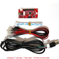 Joystick Encoder PCB Board USB Arcade Zero Delay Controller TO PC PS3 PS4 IOS One Player Wireless Bl