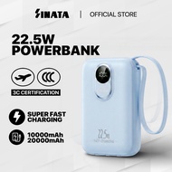 Powerbank 20000mAh Fast Charging Powerbank 10000mAh CCC with Cable Power Bank 3C Certified for iPhon