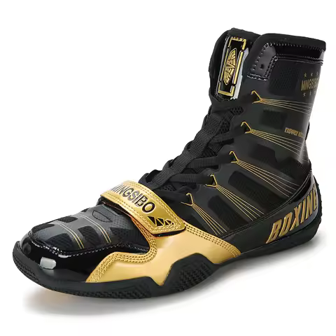 2026 New Unisex Professional Boxing Shoes for Indoor Fitness, Comfortable Fighting, Wrestling, and B