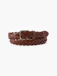 เข็มขัด Levis® Mens Leather Braided Belt