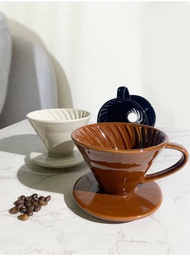Coffee Utensils Hand-brewed Coffee Filter Cup V60 Filter Cup High-end Ceramic Filter Cup Hand-brewed