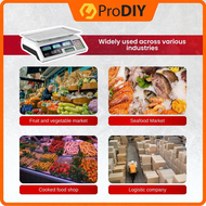 40kg Penimbang Digital Makanan Timbangan Digital Scale Digital Penimbang Ikan Penimbang Daging Elekt