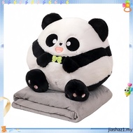 Animals Plush Blanket Toys Cute Panda Piggy Cat Doll Soft Pillow Stuffed Animals Gift for Kids Toys