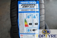 225/65R17 Toyo tires รุ่น Proxes CR1 SUV ยางใหม่ปลายปี2022 จำนวน 4 เส้น แถมจุปลมยางใหม่และจัดส่งฟรี