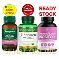Paket PCOS Thompson Vitex Cinnamon Optify Myo Dchiro Inositol