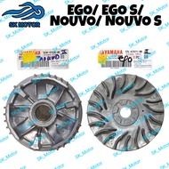 Yamaha EGO S NOUVO S Original Primary Fixed Sheave Primary Sliding Sheave Alloy Pulley Fan 5TL-E7611