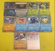 簡中/泰文 Pokemon Card Ptcg 收集啦 151 暴鯉龍 精靈球閃, 吉利蛋, 飛天螳螂, 大食花, 卡拉卡拉, 角金魚, 大舌貝, 可達鴨, 飛腿郎, 六尾 / Sv4a Sv7s 胡