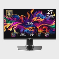 เอ็มเอสไอ จอมอนิเตอร์ รุ่น MAG 271QPX Gaming Monitor QD-OLED 2K 360Hz 0.03ms Type-C
