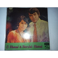 Piring Hitam Vinyl EP S. Ahmad & Noraini Ahmad