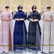 On Sale Ainun Dress Amore By Ruby Ori Dress Muslim Baju Wanita Dress