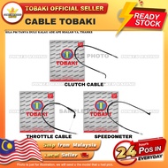 TOBAKI CABLE THROTTLE/ SPEEDOMETER/ THROTTLE/ CLUTCH/ CHOKE/ BRAKE / TACHO Y100/ Y110/ Y125Z/ Y15ZR/
