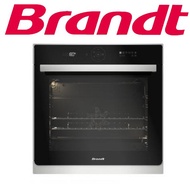 BRANDT BXP6555X 73L BUILT-IN STAINLESS STEEL PYROLYTIC OVEN