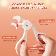 GECOMO Eyelash Curler Long-lasting Curl Eyelash Mini Detail Eyelash Curler