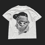 Grunge Punk Aesthetic Hip Hop Gothic Pure T-shirts Fabric Top Womenswear Bag
