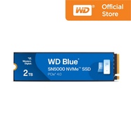 WD Blue SN5000 SSD 2TB PCIe4x4 NVMe M.2 2280 Read:5150 MB/s Write:4850 MB/s (WDS200T4B0E) (เอสเอสดี