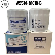 Oil Filter KUBOTA KX91-3 Compare W9501-81010-B W9501-31070 W9501-81010B K-Flo KL 243 Sure SFO 7306