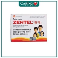 ZENTEL (2 TABLETS × 2) (CARING PHARMACY)