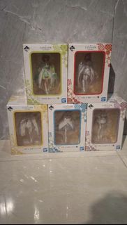 退坑清貨 夾公仔機 巨無霸五等分花嫁和裝 中野 一花二乃三玖四葉五月白無垢海賊王Fluffy Puffy勞蘇 泡泡龍 彈弓狗 火腿花嫁龍珠蕾姆鬼滅QP 一番賞 GK Bearbrick一套 五隻 $8