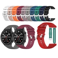 for OPPO watch X 2 4pro Sprot Oneplus watch 3 2 2R Silicone Watch Strap Sports Watch Strap Bracelet
