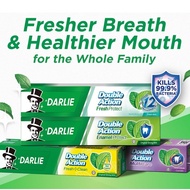 Darlie Double Action Toothpaste Fresh Protect, Multicare, Enamel Protect (180g x 2 / 200g x 2)