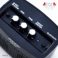 Aroma แอมป์กีตาร์ไฟฟ้า และ กีตาร์โปร่ง รุ่น AG-05 เอฟเฟคเสียงแตก Distortion และ Bluetooth ฟังเพลงได้