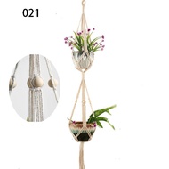 GANTUNGAN Homestyle Rope Hanger Decorative Flower Pot Plant Hanger Wall Decoration - 021 - Beige