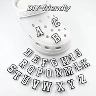 Personalized Flower Design Shoe Buckles - Detachable Letters & Numbers (0-9 A-Z)