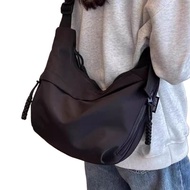 Oxford Cloth Bag Messenger Bag Female 2024 New Shoulder Bag Work Clothing Canvas Dumpling Bag Backpack Waterproof Travel