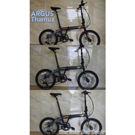 ARGUS Thamuz 20" Folding Bike Full Aluminium Frame(Design same Java Fit) 1x9speed 10.9kg superlight