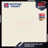 Nippon Paint 1L Weatherbond Exterior Paint - Off White Colour Range