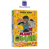 Milumilu Planet Omar Unexpected ซูเปอร์สายลับต้นฉบับหนังสือนิยายวรรณกรรมภาษาอังกฤษ