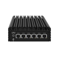 Micro Firewall Appliance, Mini PC, VPN, Router PC, Intel J6413, HUNSN RJ09, AES-NI, 6 x Intel 2.5GbE