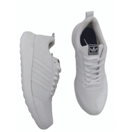 【ins】【Lowest price】Men's Shoes SIZE JUMBO BIG SIZE ADIDAS CLOUDFOAM FULL WHITE SIZE JUMBO 45 46 47