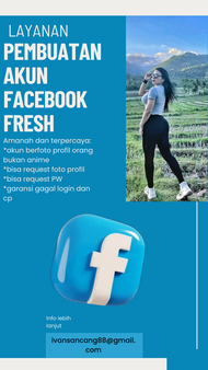 akun Fb fresh ber foto profil