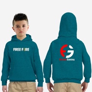 Boys' FREEFIRE FRONTAL GAMING HOODIE JACKET