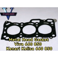 Metal Head Gasket Viva 850 660 Kelisa Kenari 850 660 Kancil 850 Injection