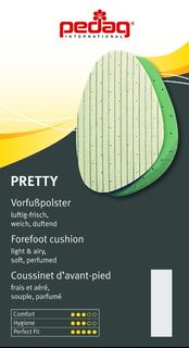 Pedag - 舒適乳膠前半墊 ｜DIN EN ISO 13485 醫療器材｜德國製造｜鞋墊